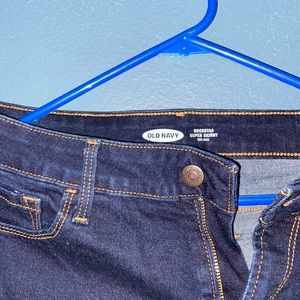 old navy pants size ten short dark